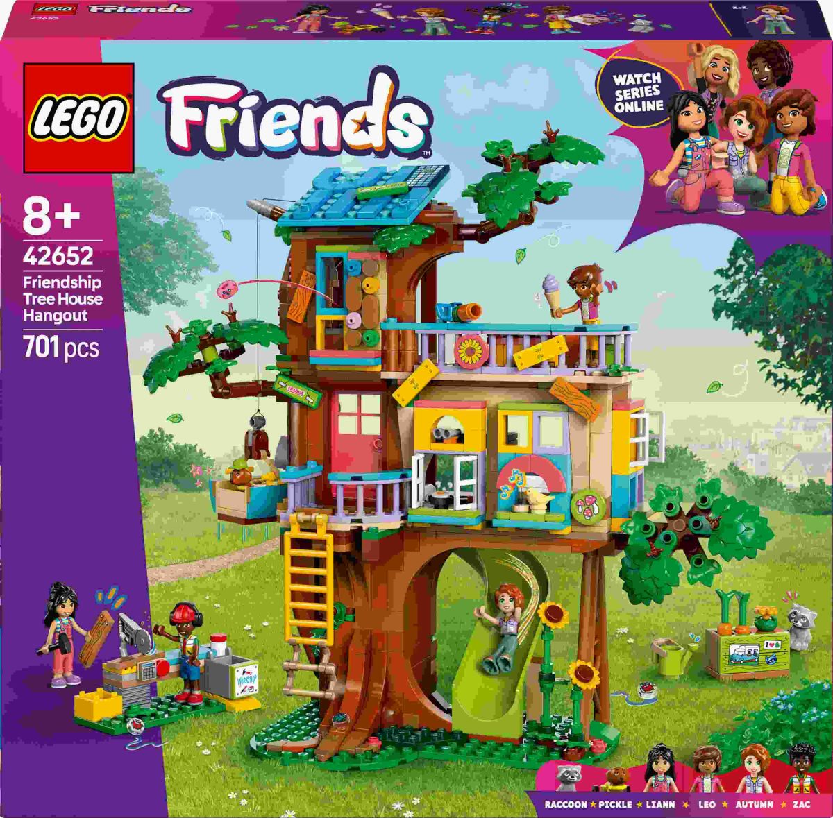 LEGO Friends - Cabane dans les arbres pour les amis 42652