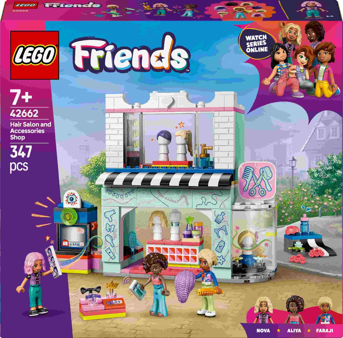 LEGO Friends - Kapsalon en accessoirewinkel 42662