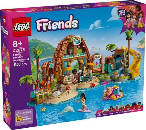 LEGO Friends - Familie Vakantie Strandresort 42673