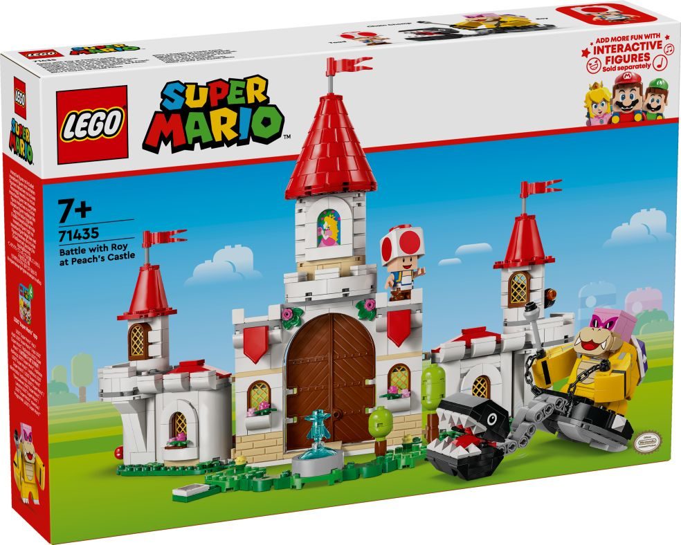 LEGO Super Mario - Gevecht met Roy bij Peach's Kasteel