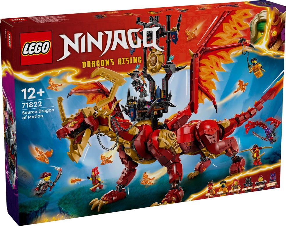 LEGO Ninjago - Dragon de mouvement de Bronze 71822