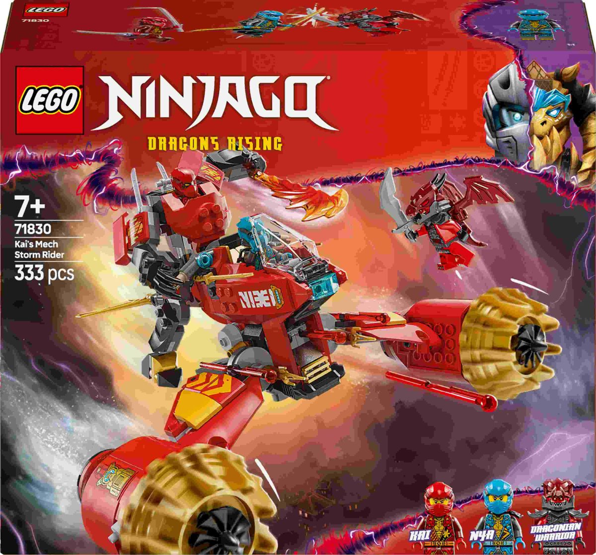 LEGO Ninjago - Véhicule tempête Mecha de Kai