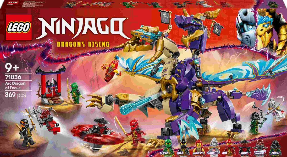 LEGO Ninjago - Dragon d’arc de concentration 71836