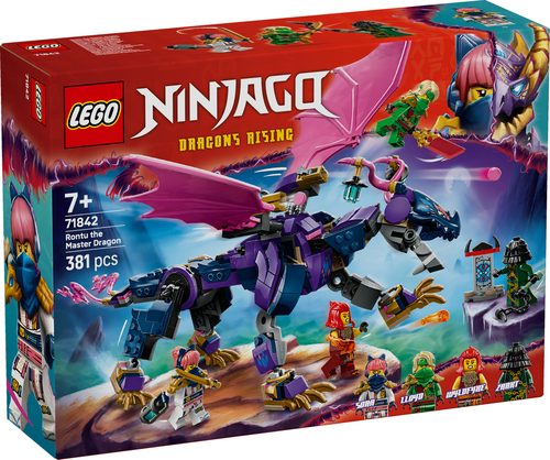 LEGO Ninjago Rontu de Meesterdraak Bouwset