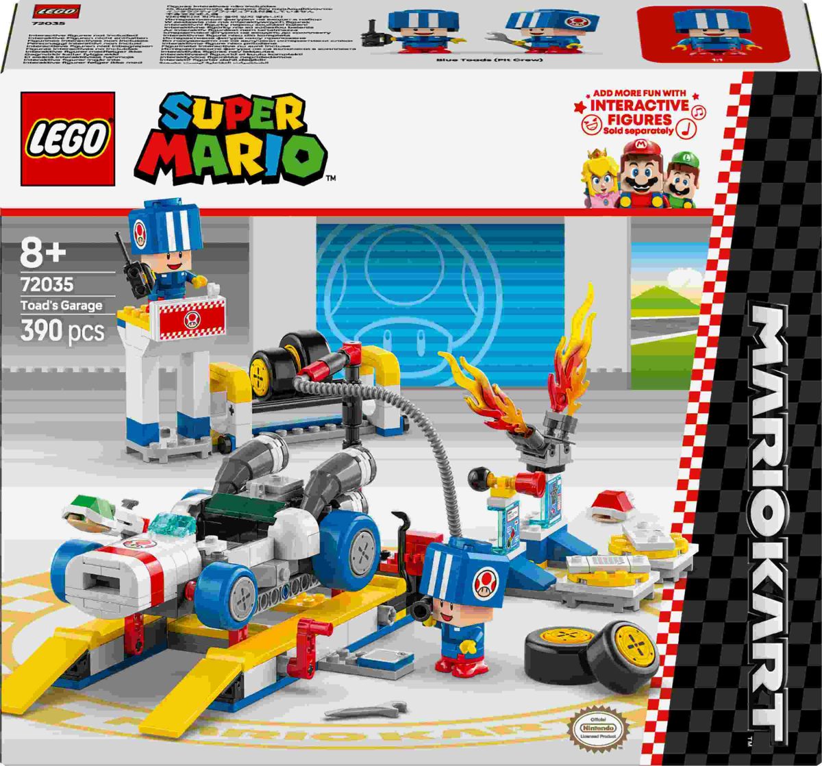 LEGO Super Mario - Toad's Garage voor Mario Kart Avonturen