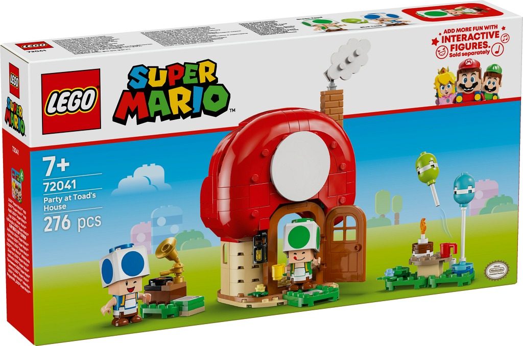 LEGO Super Mario - Mario Kart - Feest bij Toad's Huis 72041
