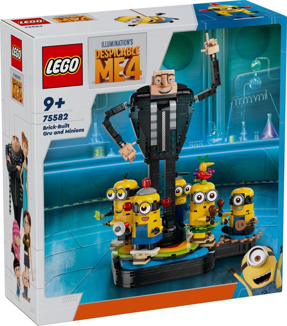 LEGO Despicable Me 4 - Gru et Minions à construire