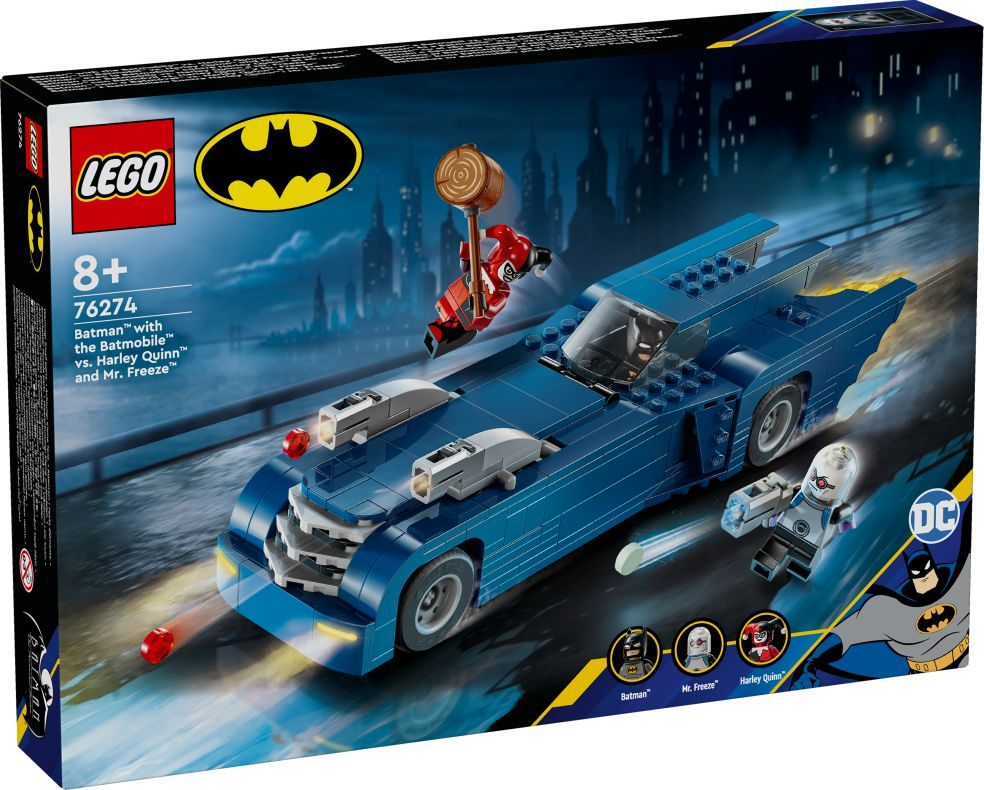 LEGO Super Heroes - Batman™ met de Batmobile™ vs. Harley Quinn™ en Mr. 76274
