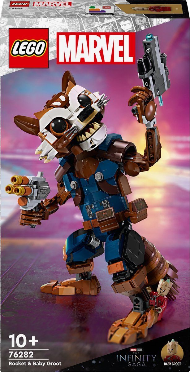 LEGO Marvel - Rocket et Baby Groot 76282