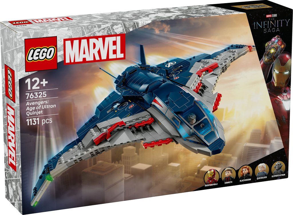 LEGO Marvel - Quinjet Avengers : L'Ère d'Ultron 76325