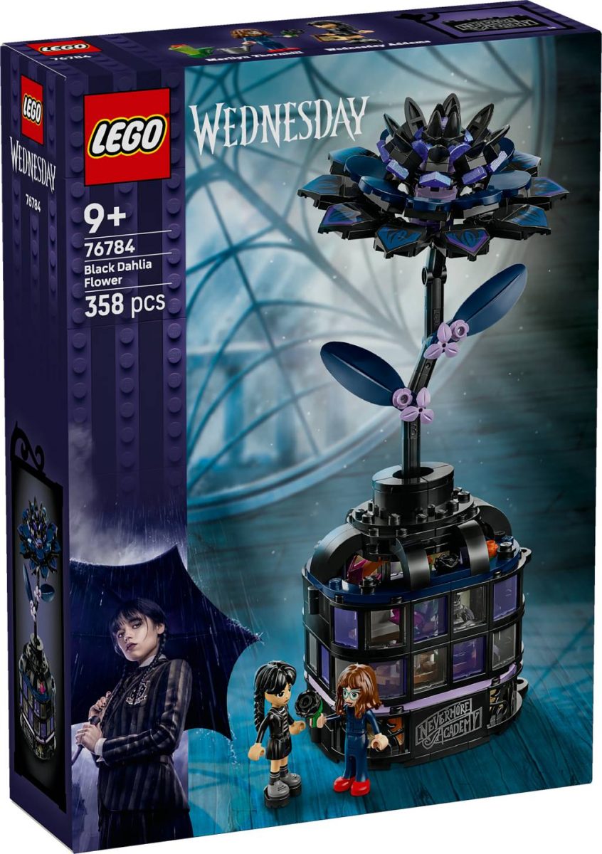 LEGO Wednesday - Fleur Black Dahlia 76784
