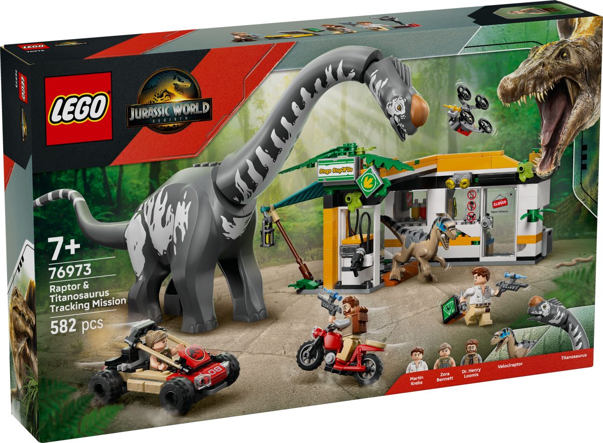 LEGO Jurassic World - Raptor en Titanosaurus opsporingsmissie 76973