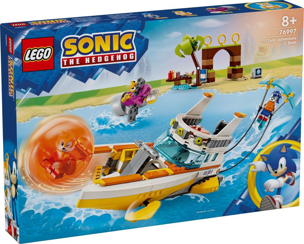 LEGO Sonic The Hedgehog - Tails' Avonturenboot