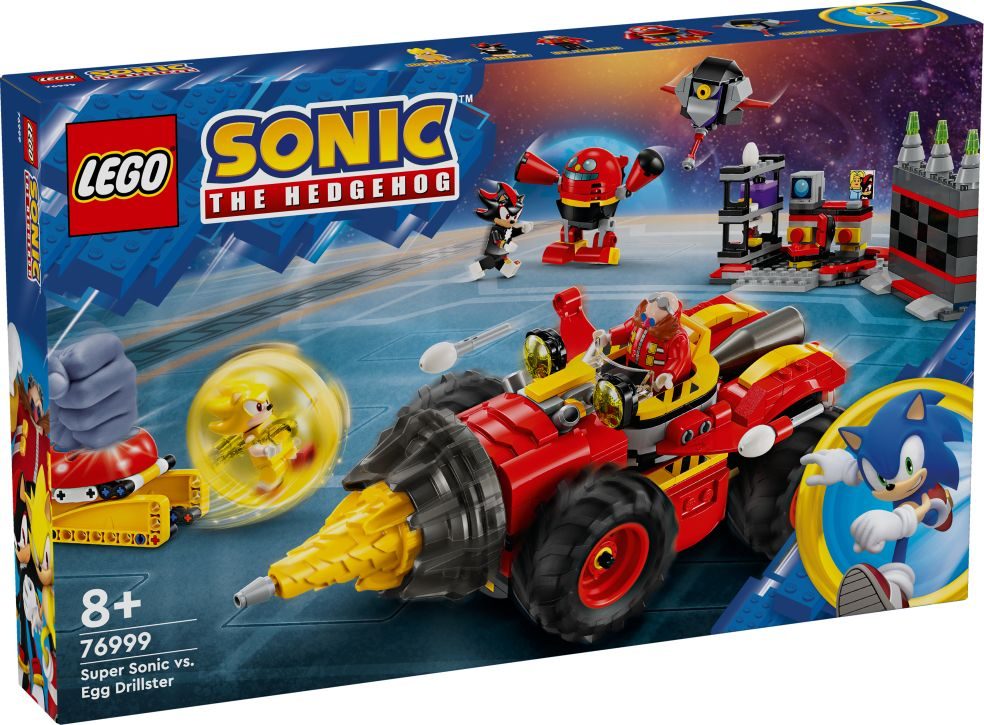 LEGO Sonic - Super Sonic contre Egg Drillster 76999