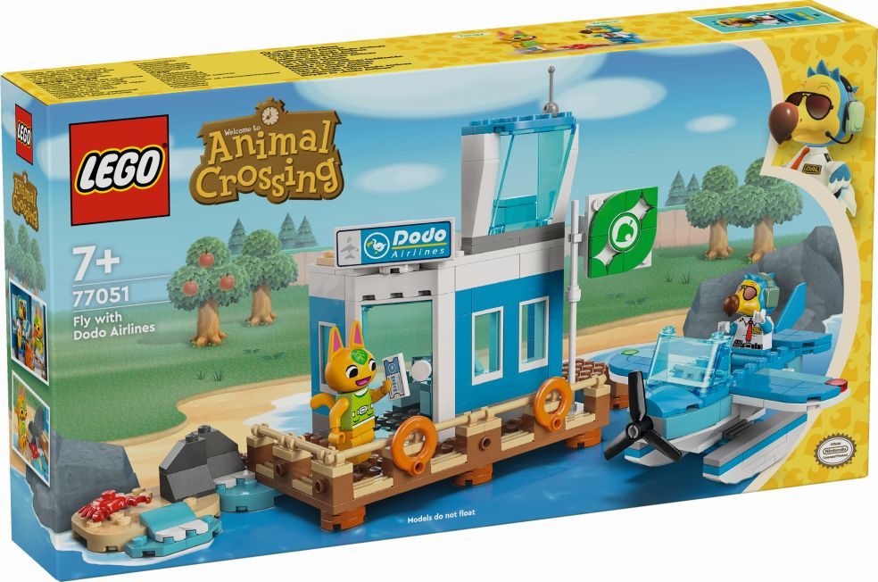 LEGO Animal Crossing - Vol avec Dodo Airlines