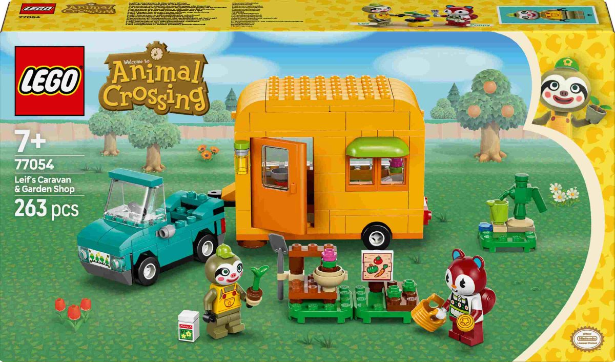 LEGO Animal Crossing - Caravane et magasin de jardin
