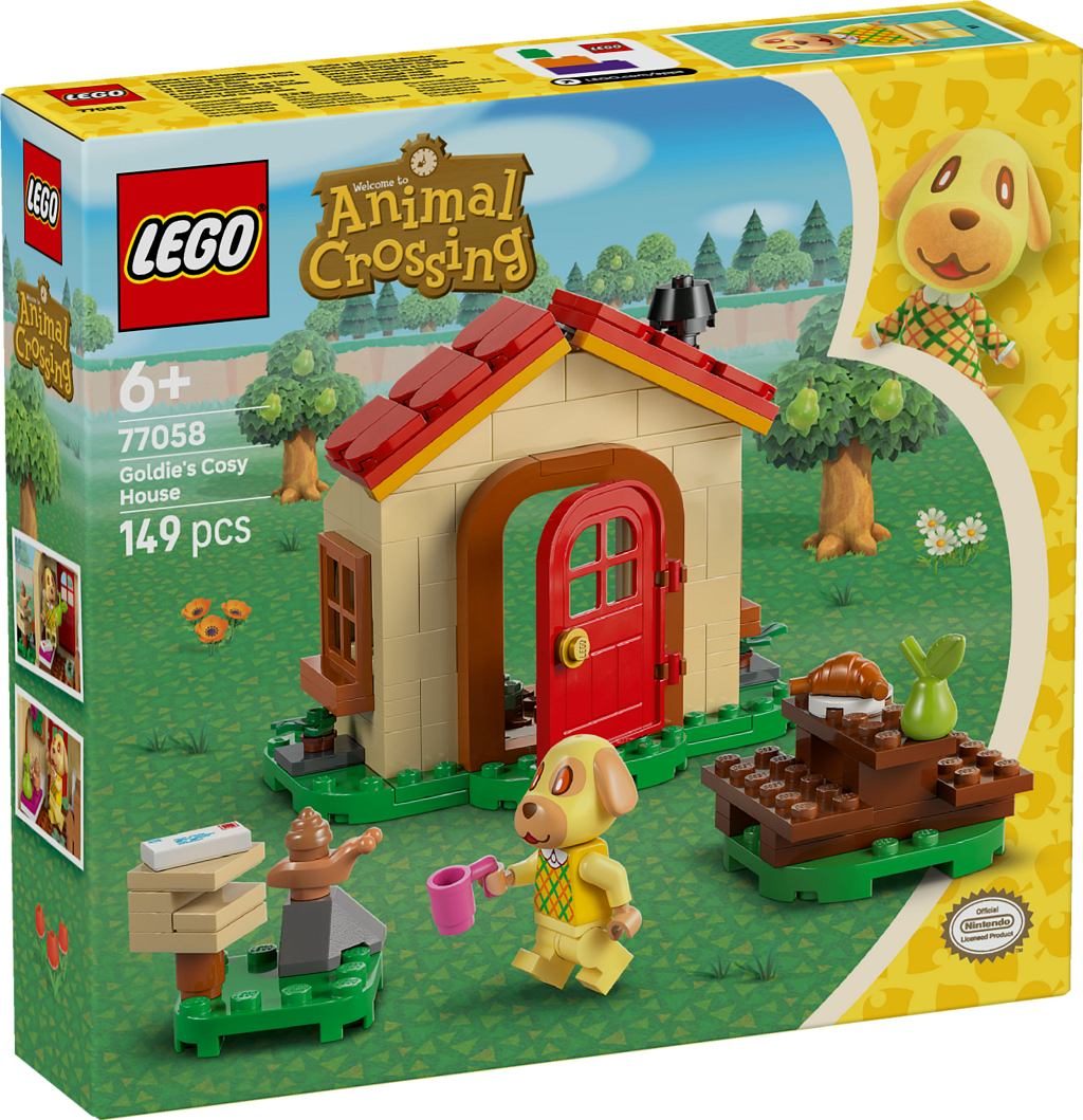 LEGO Animal Crossing - Goldie's Gezellig Huis 77058