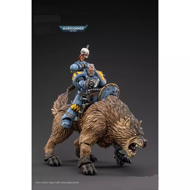 Space Wolves Thunderwolf Cavalry Bjane 1/18 Model