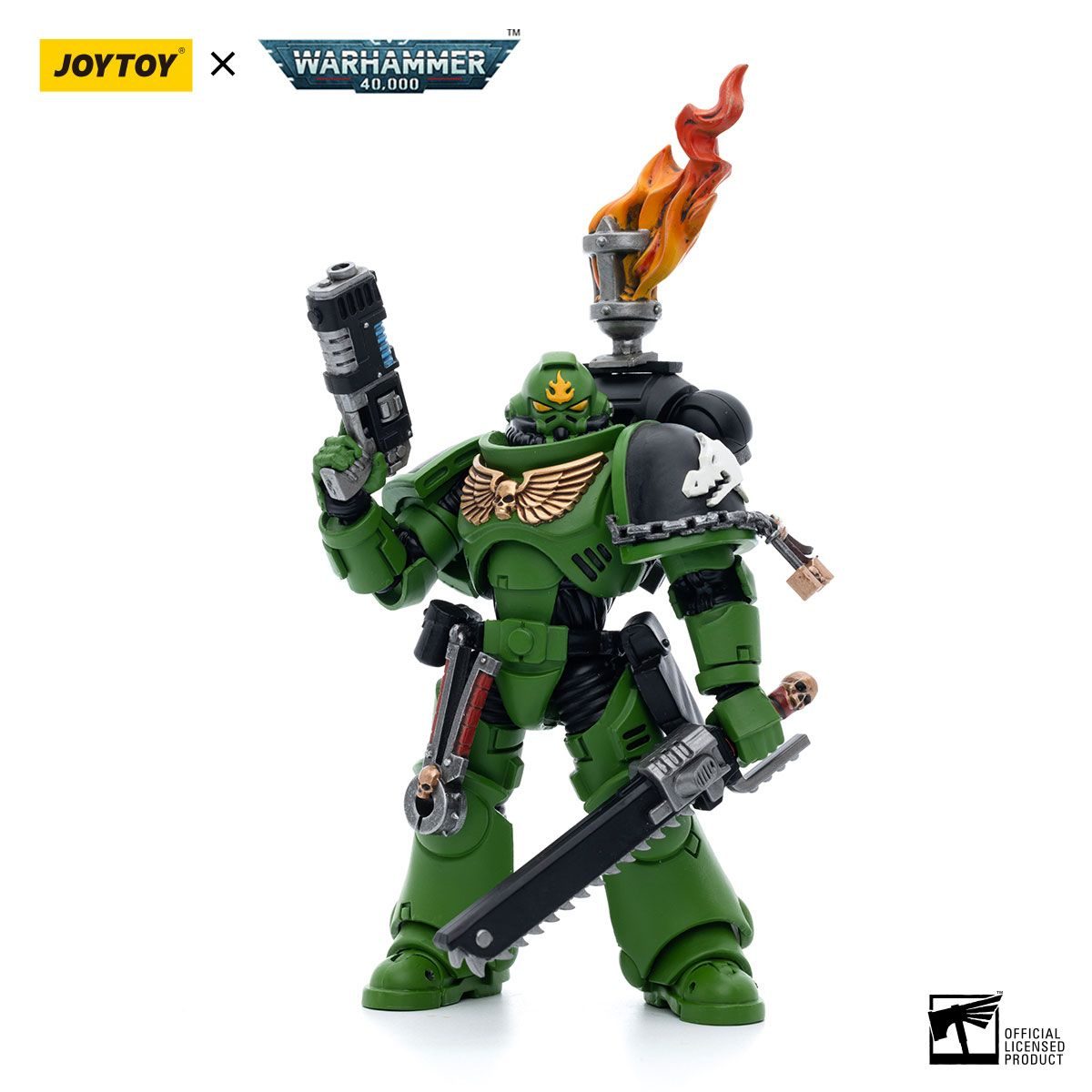 Salamanders Intercessors Sergeant Tsek'gan 1/18 Model