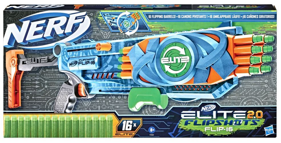 NERF Elite 2.0 Flip 16 - Dynamisch Schietplezier