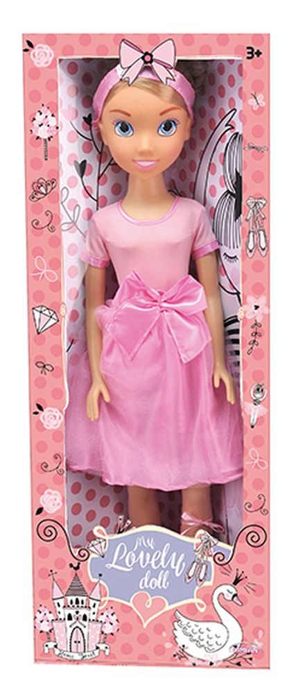Poupée de mode ballerine 80 cm pour les petites danseuses