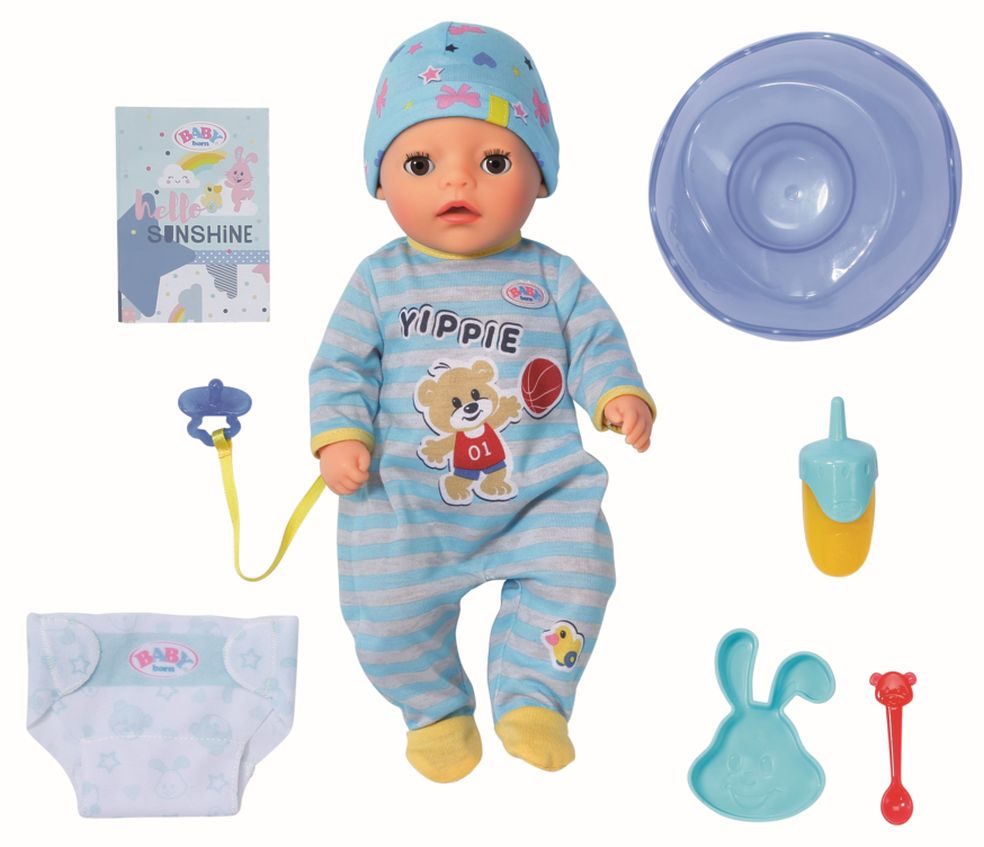 Poupée BABY born Little Boy 36 cm - Amusement garanti !