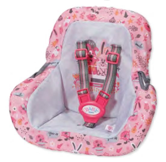 Siège auto BABY born pour poupées, sécurité et confort