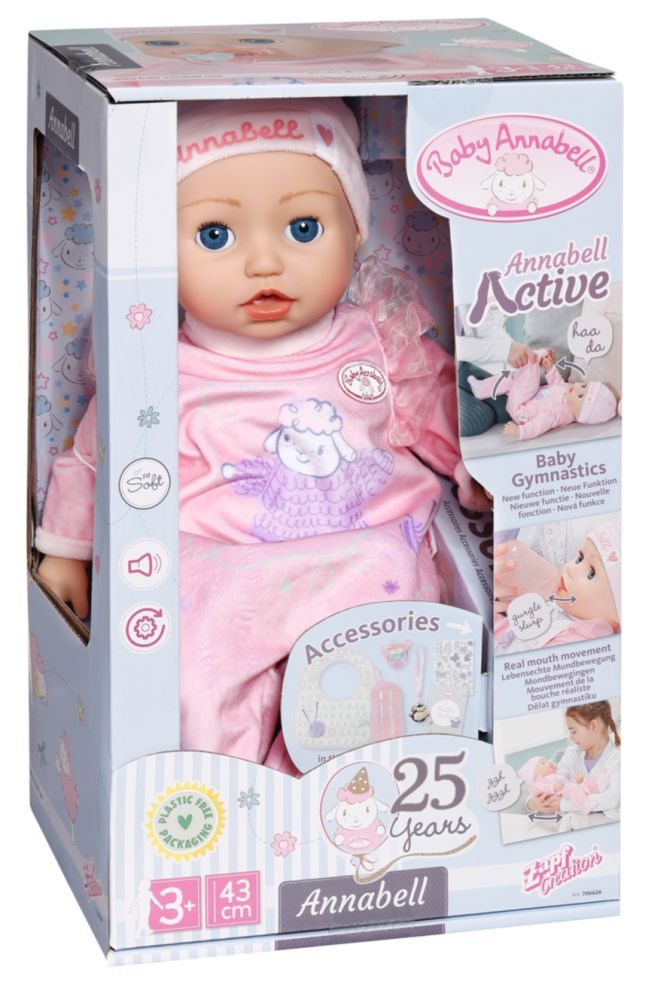 Baby Annabell Interactieve Pop - 43 cm Speelplezier