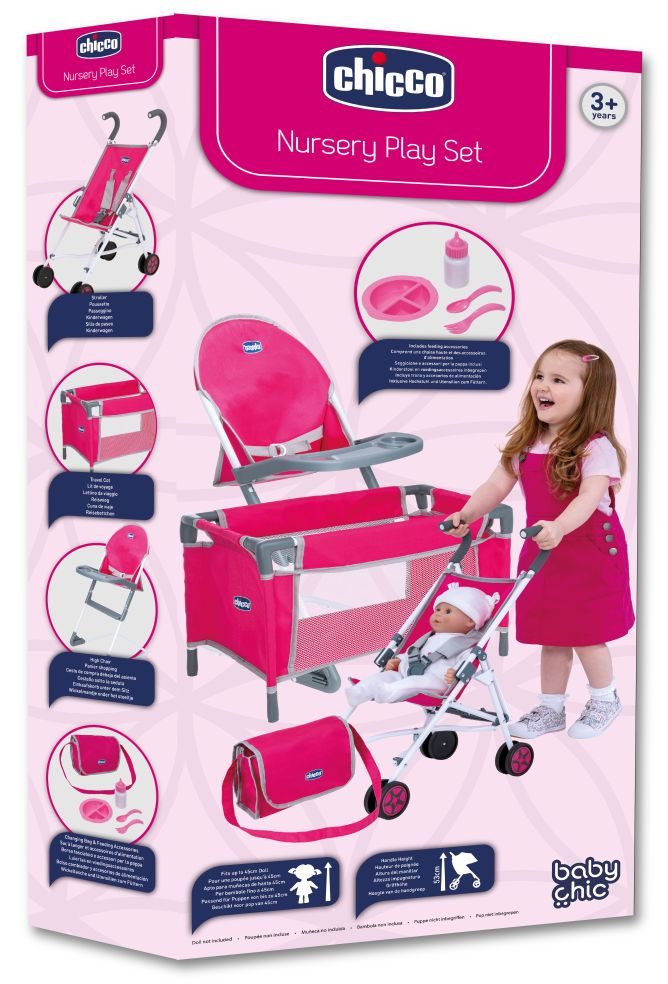 Set de jeu Chicco Nursery - Amusement pour bébés
