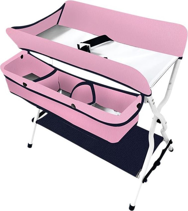 Verzorgingstafel Blauw/Roze - 50x55x32 cm