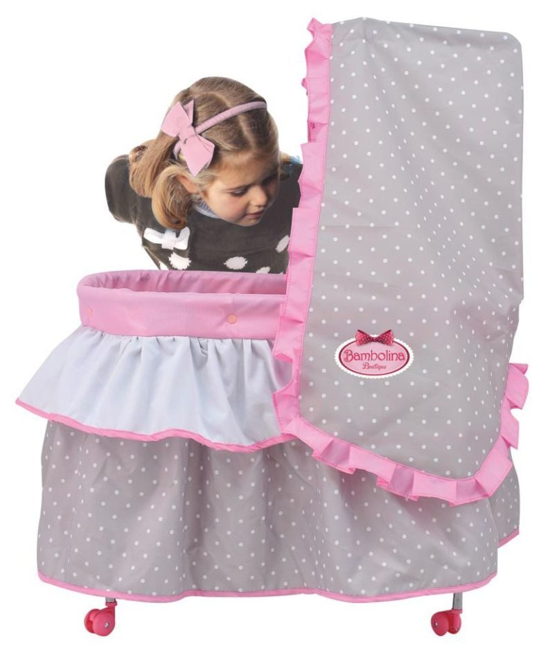 Lit Toedleo Boutique en Rose/Gris - 61,5x43x85 cm
