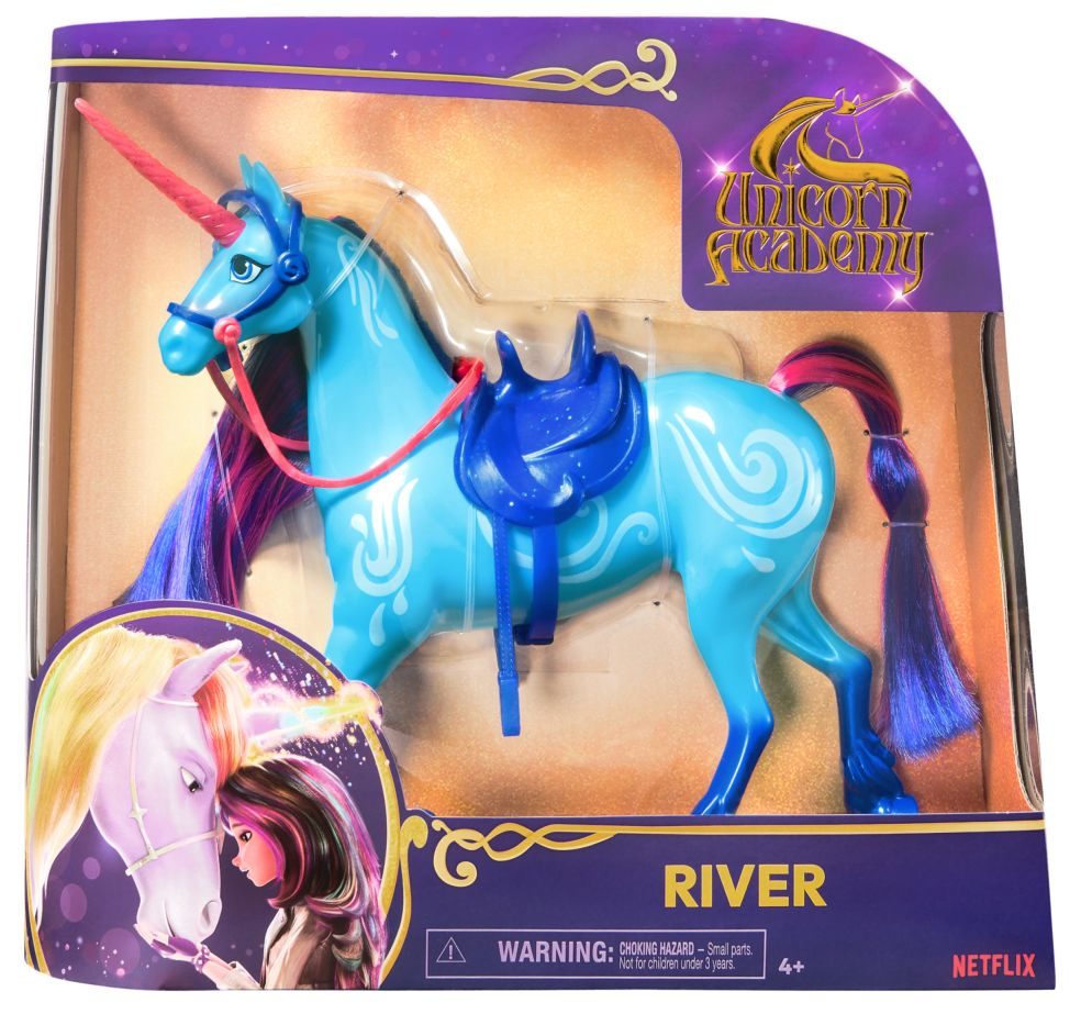 Unicorn Academy – Unicorn River Knuffel (28 cm)