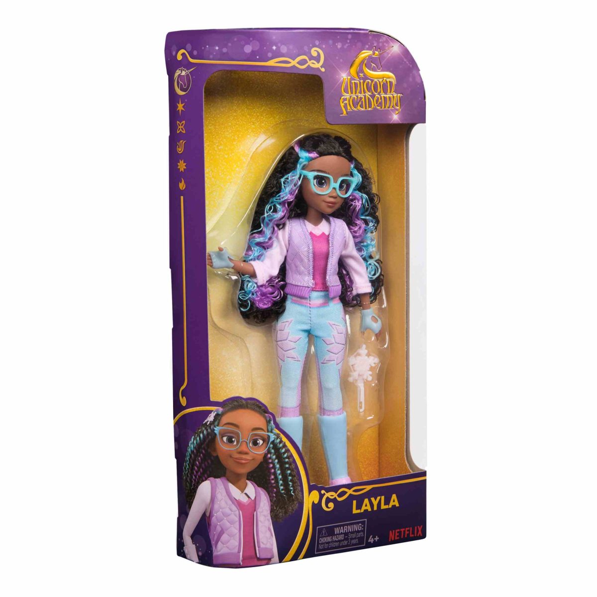 Poupée Layla de l'Unicorn Academy - 24 cm