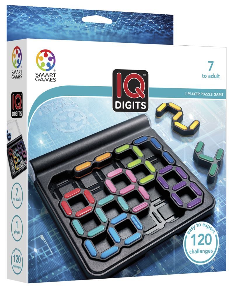 IQ Digits - 120 Opdrachten in Display (8 stuks)