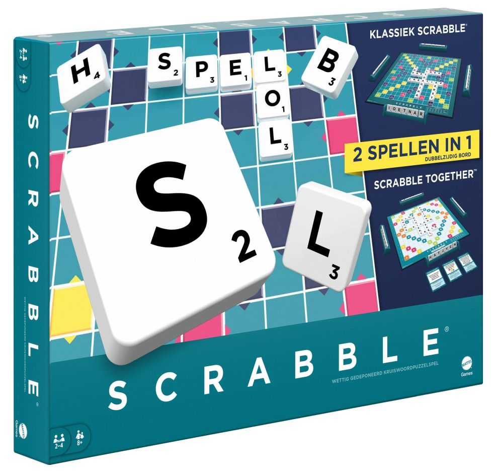 Scrabble NL - Jeu de lettres classique en néerlandais