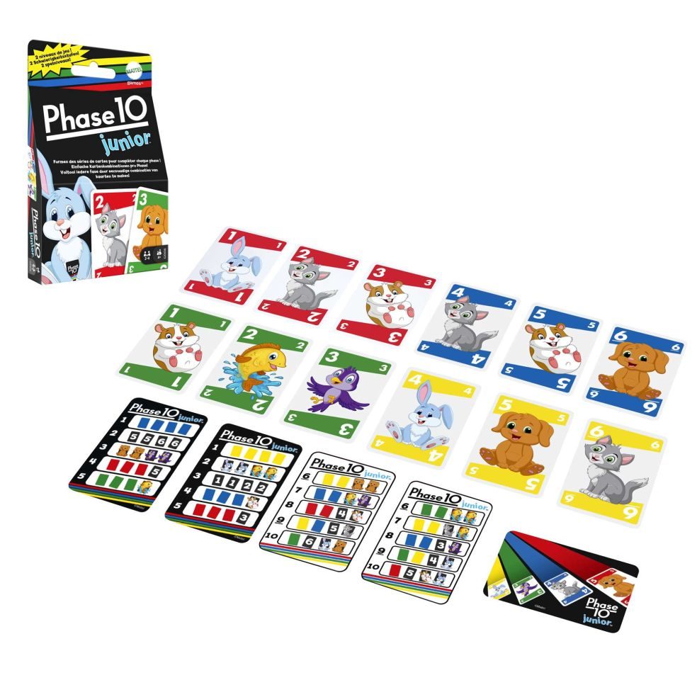 Phase 10 Junior - Leuk kaartspel voor het hele gezin