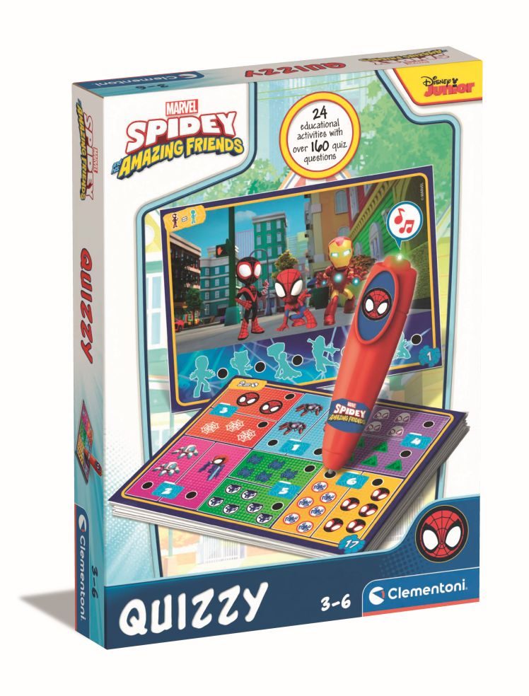 Clementoni Quizzy Spidey - Leerzaam Speelgoed voor Kinderen