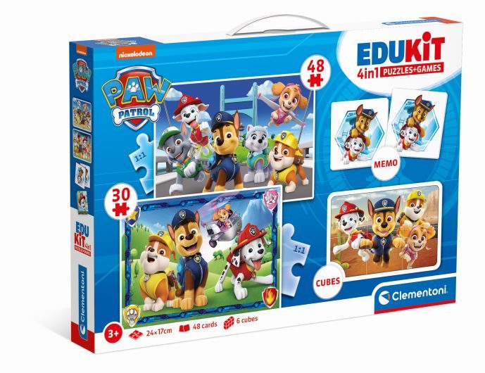 Clementoni Edukit 4in1 Paw Patrol Speelset voor Kinderen