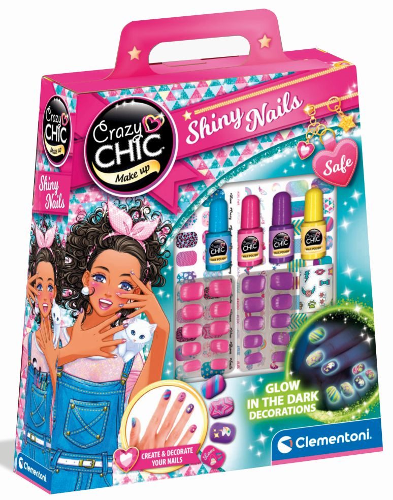 Crazy Chic - Ongles Fluo Éclatants et Créatifs