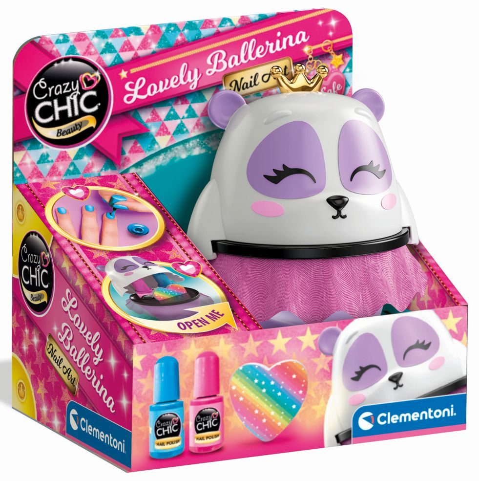 Clementoni Ballerina Collectie - Panda Nagels Set