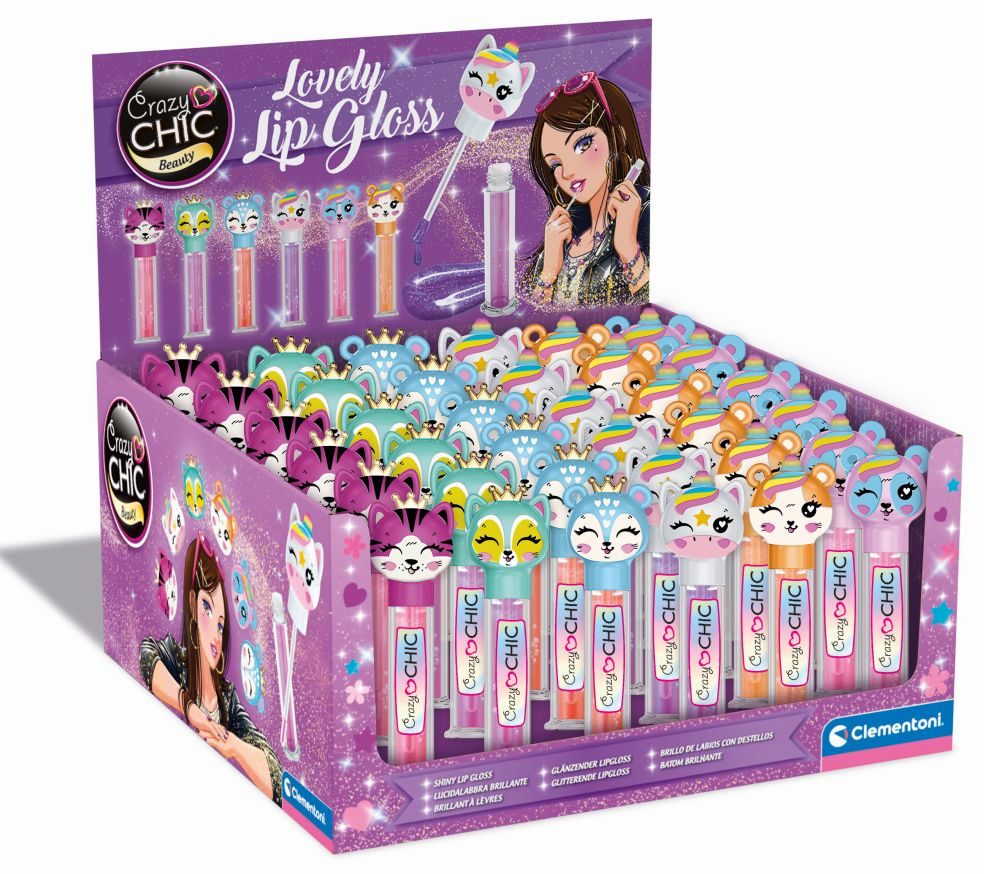 Clementoni Lovely Lipgloss Stick - Kleurrijke Lipgloss Set