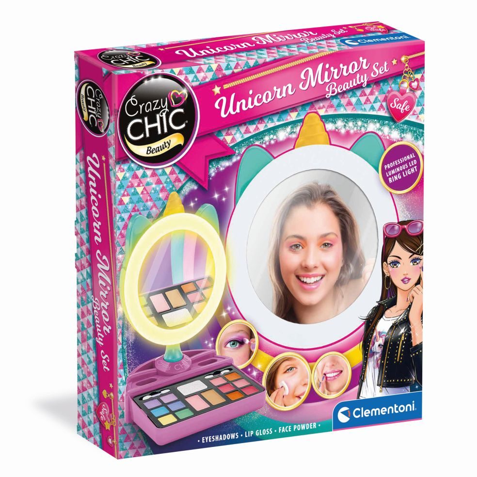 Miroir de maquillage lumineux Clementoni