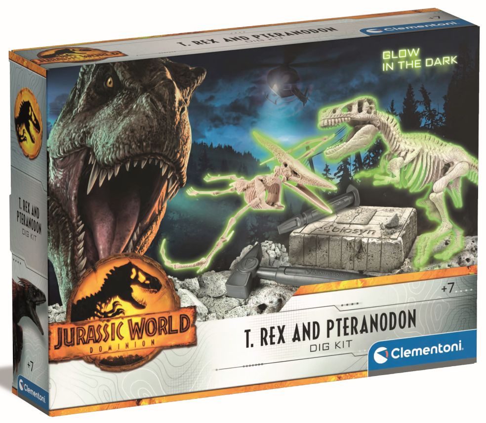 Clementoni Jurassic World Dino Set - Speelgoed voor Dinosaurusfans