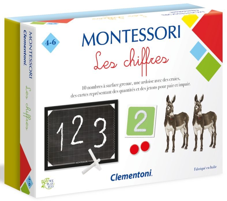 Clementoni - Montessori chiffres - FR