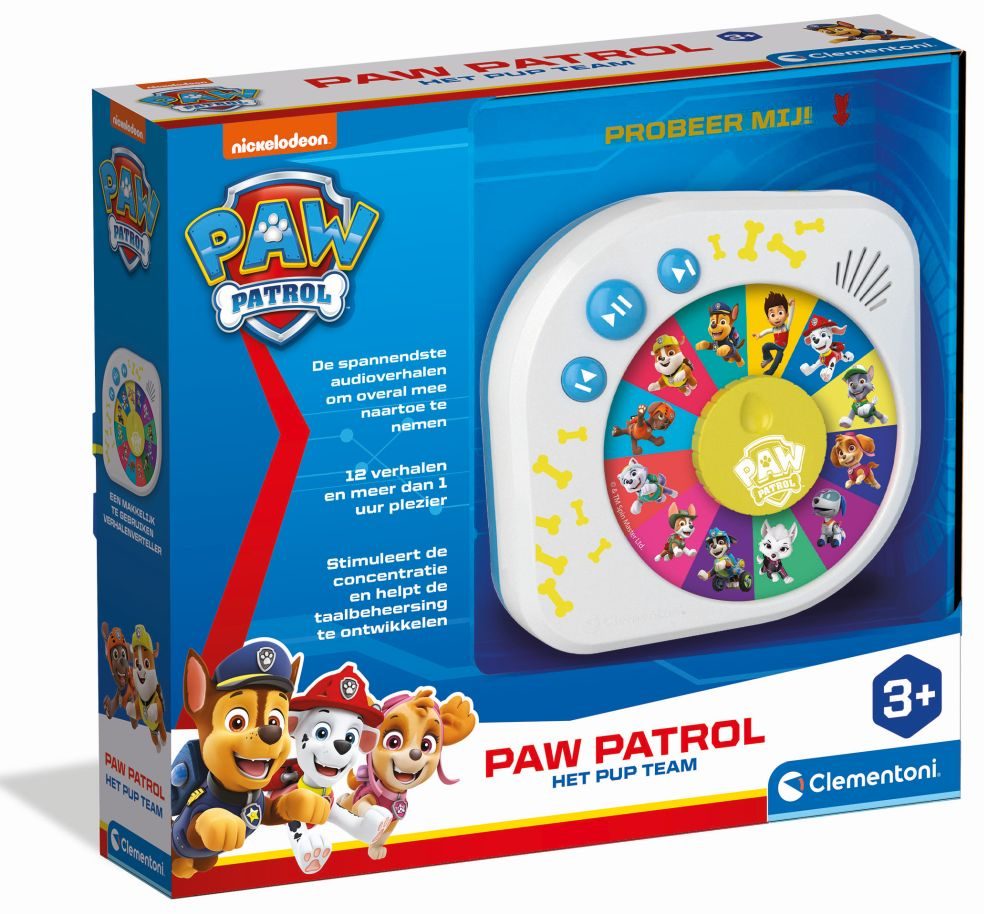Clementoni Storyteller Paw Patrol - Avontuurlijke Verhalen