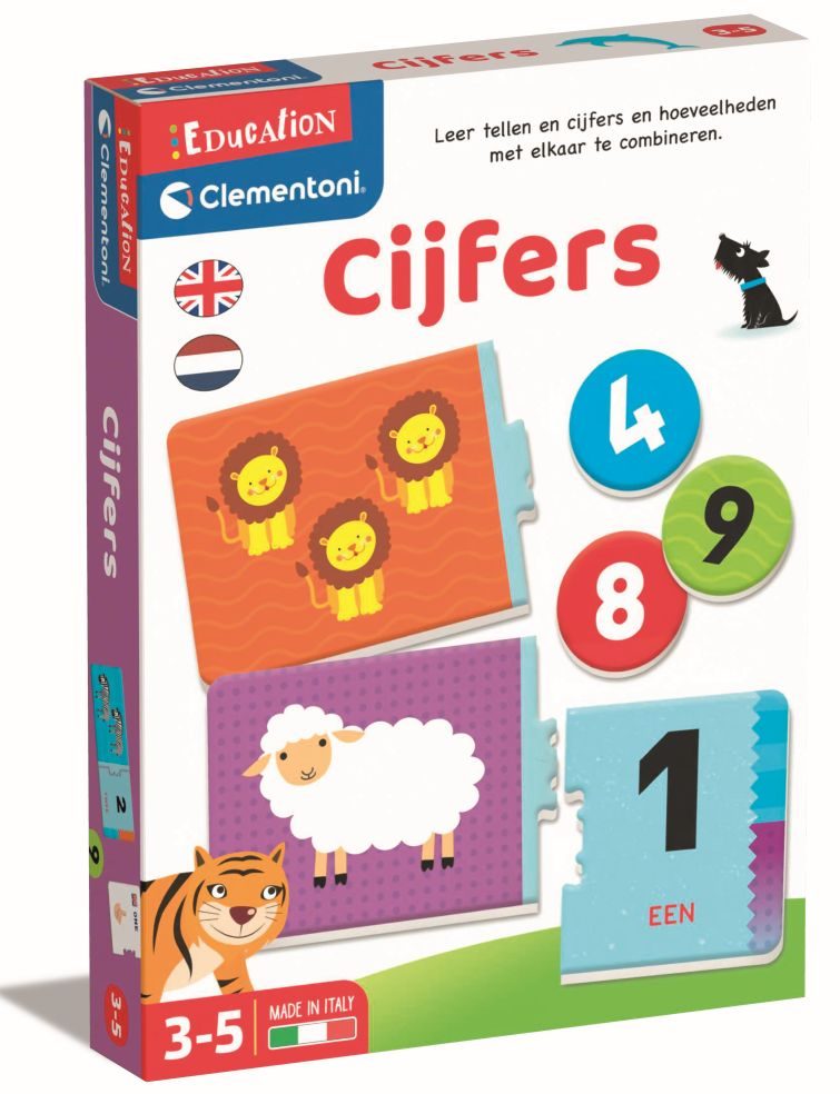 Clementoni Cijfers van 1 tot 10 - Educatief Speelgoed