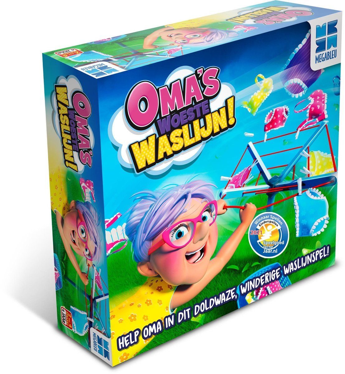 Oma's Woeste Waslijn - Speelgoed voor Creatieve Kinderen