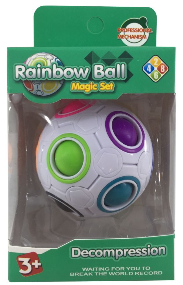 Balle Magique Anti-Stress 6.5cm - Jeu Équilibre