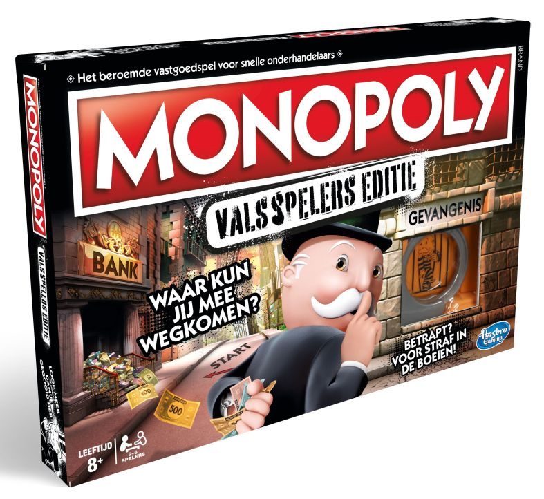 Monopoly Valsspelers Editie - Strategisch Bordspel voor 2-6 Spelers