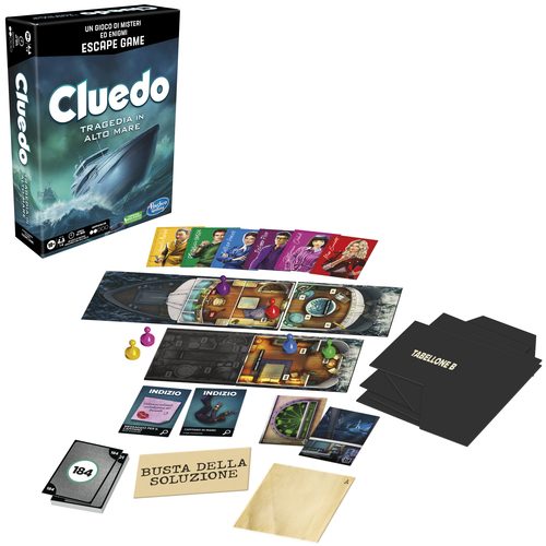 Cluedo Escape: Sabotage op Zee - Spannend Bordspel